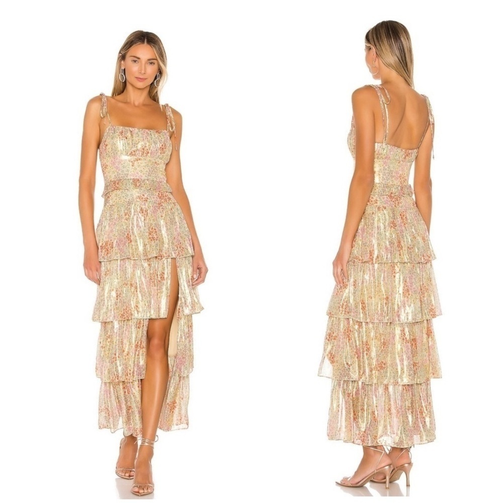 NEW! Lovers + Friends Santorini Maxi Dress ✨ Sz Large NWT!